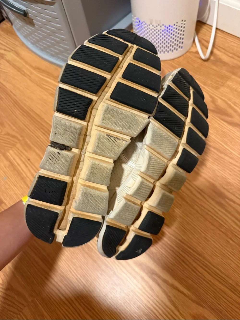 on clouds size 8